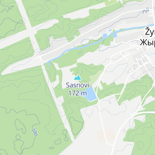 Map of Sasnovi