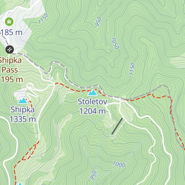 Map of Stoletov