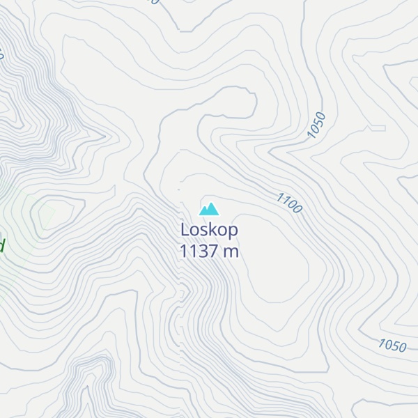Map of Loskop