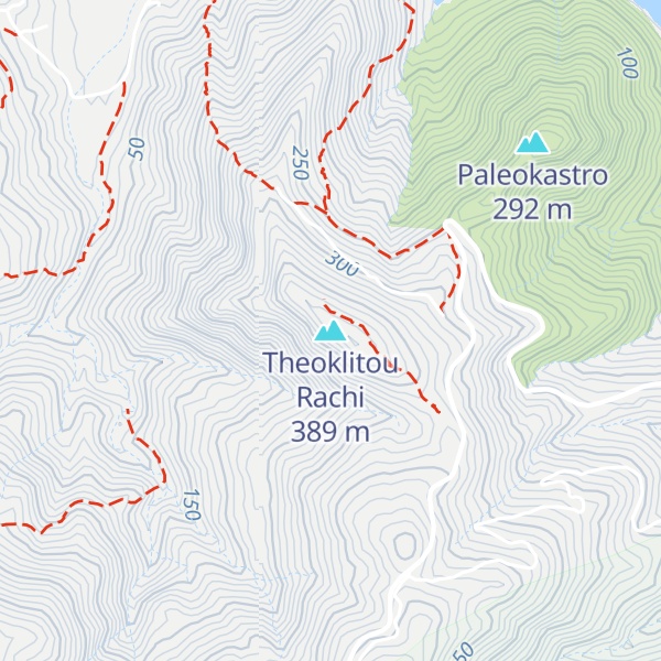 Map of Theoklitou Rachi
