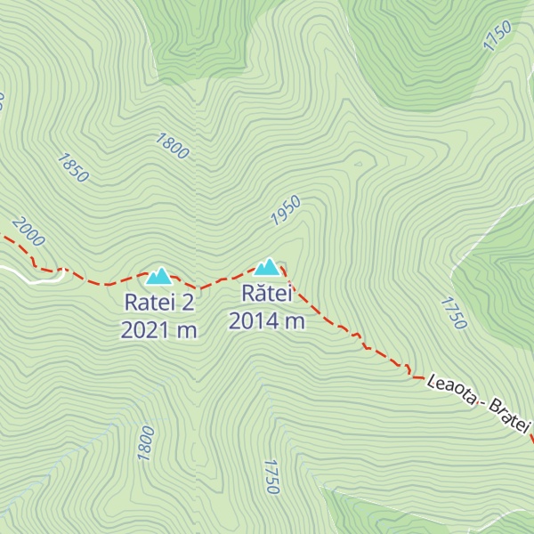 Map of Rătei