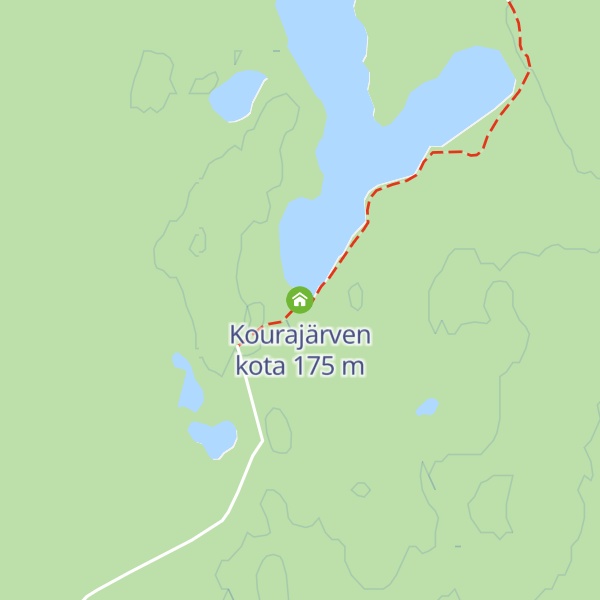 Map of Kourajärven kota