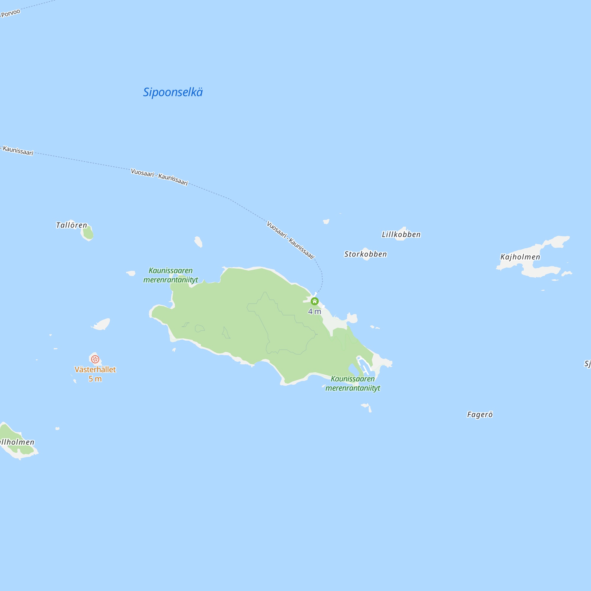 Liiton mökki map