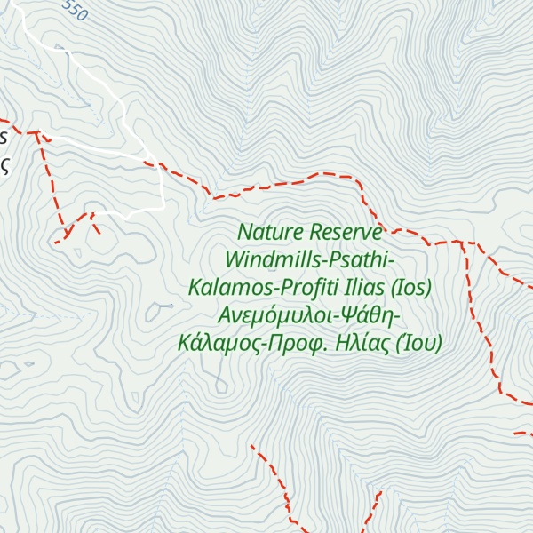 Map of Megalo Vouni