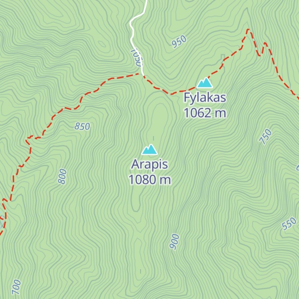 Map of Arapis