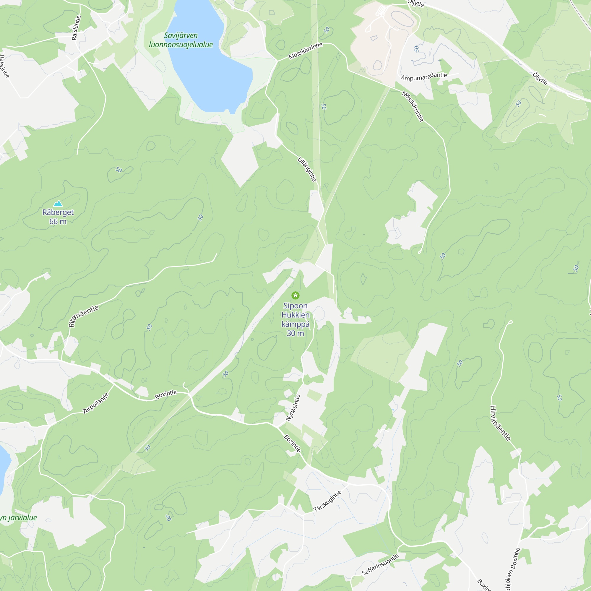 Sipoon Hukkien kämppä map