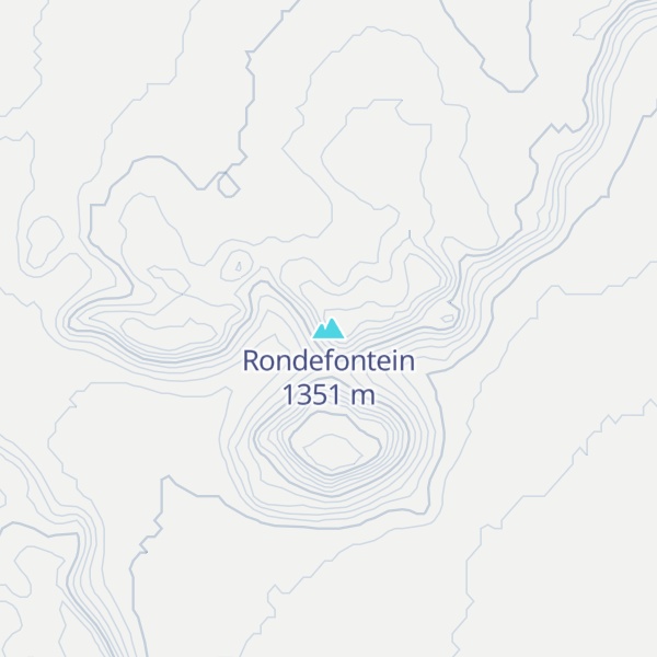 Map of Rondefontein