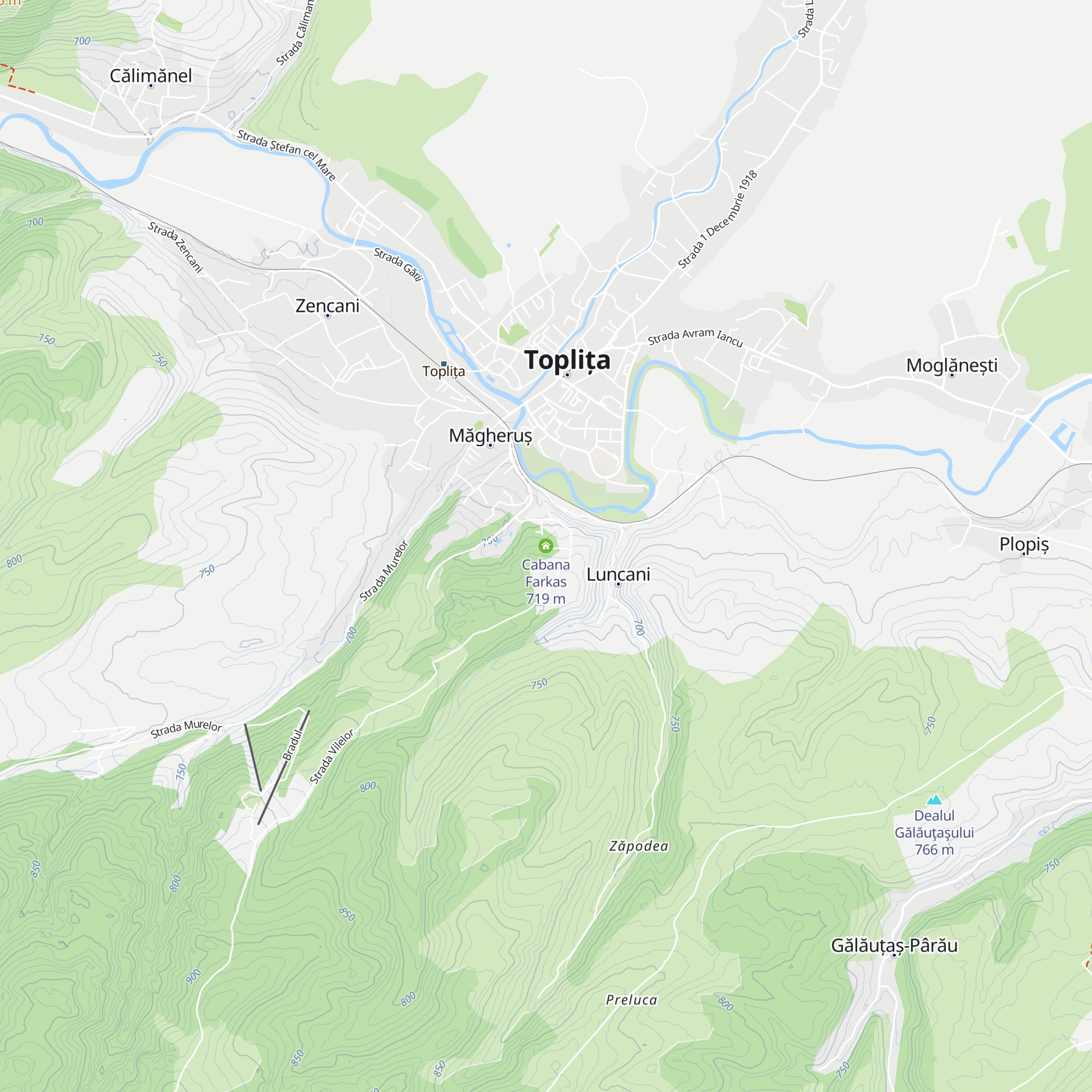 Cabana Farkas map