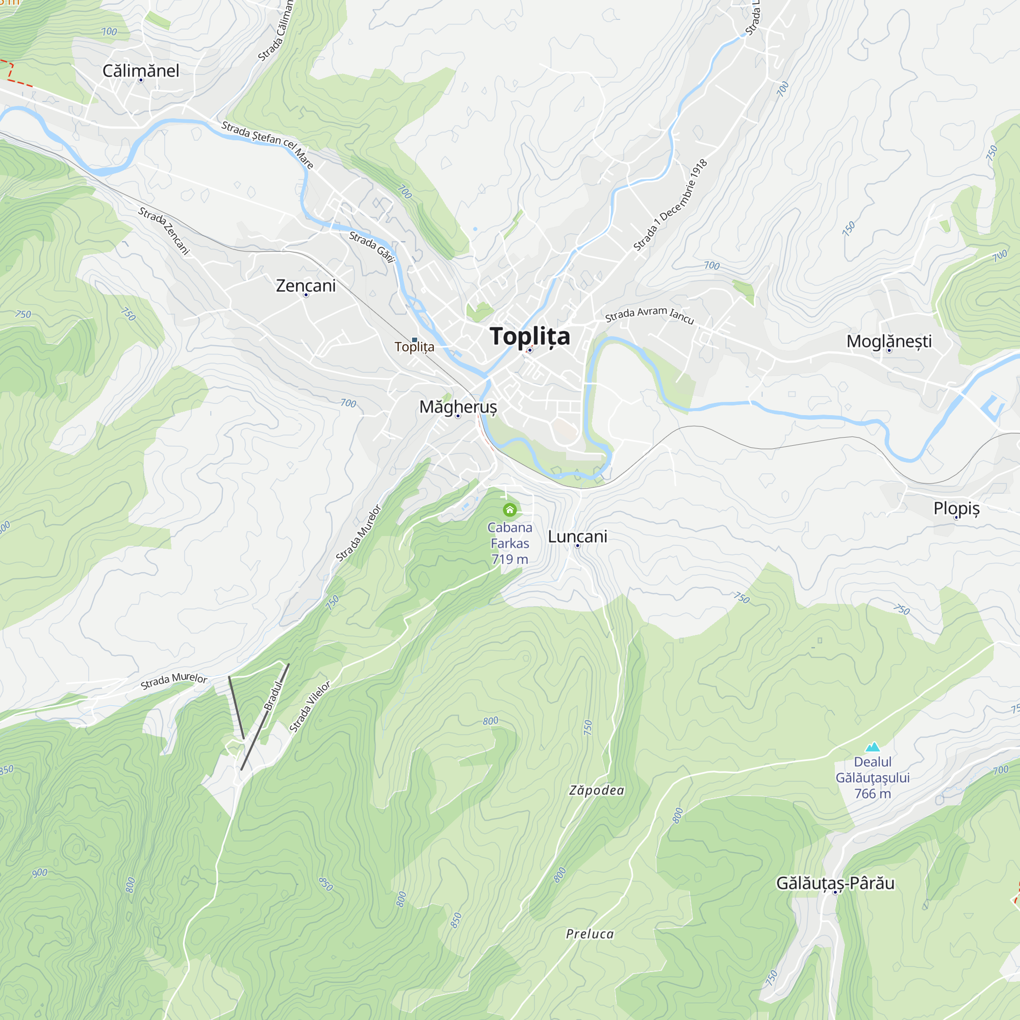 Cabana Farkas map