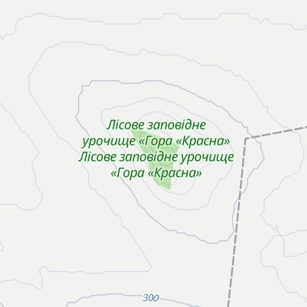 Map of Krasna