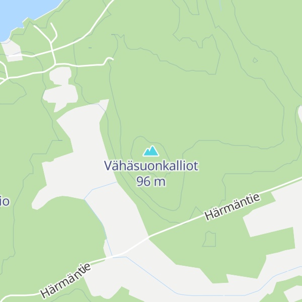 Map of Vähäsuonkalliot