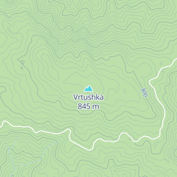 Map of Vrtushka