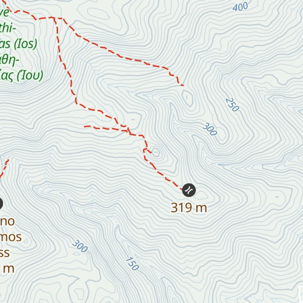 Map of Megalo Kasteli