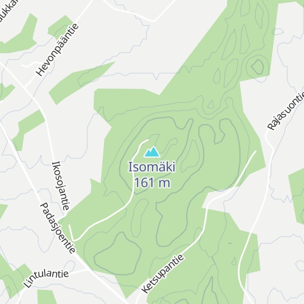 Map of Isomäki