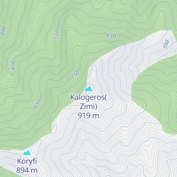 Map of Kalogeros(Zimi)