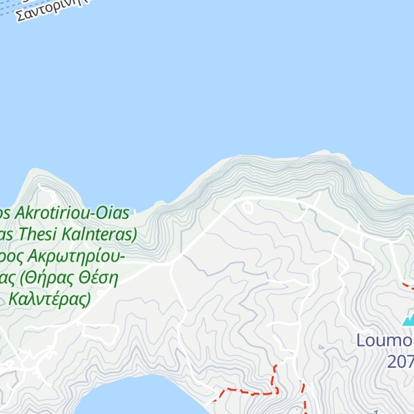 Map of Kokkinópetra