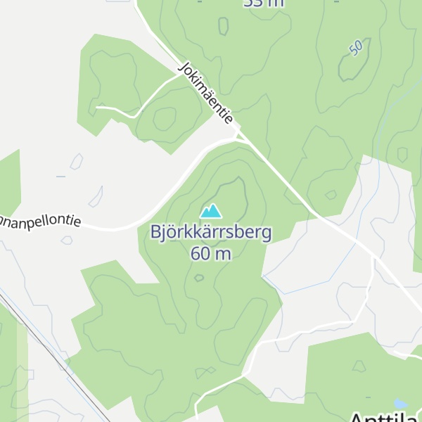 Map of Björkkärrsberg