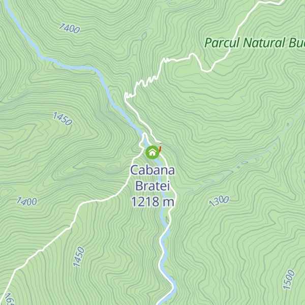 Map of Cabana Bratei
