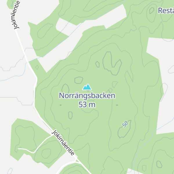 Map of Norrängsbacken