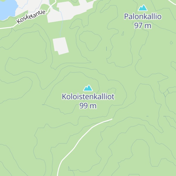 Map of Koloistenkalliot