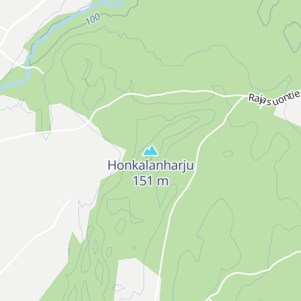 Map of Honkalanharju