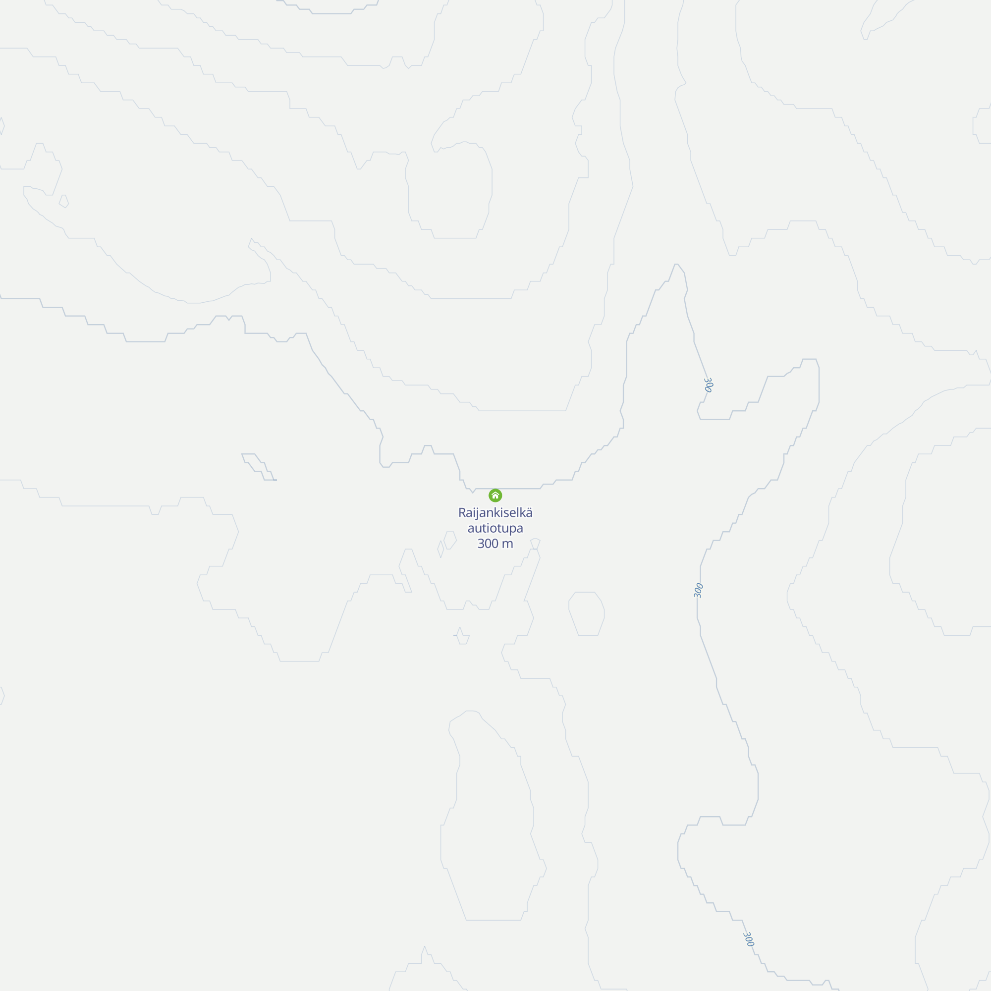 Raijankiselkä autiotupa map