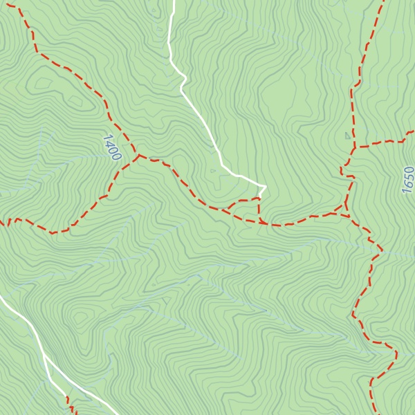 Map of Fosta Cabană Guțanu (ruină)