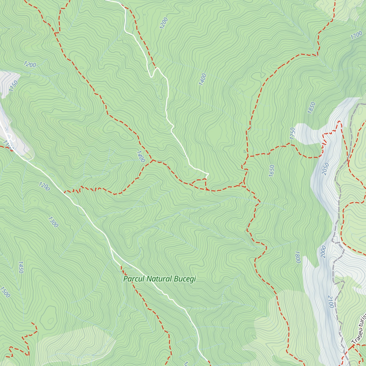 Fosta Cabană Guțanu (ruină) map