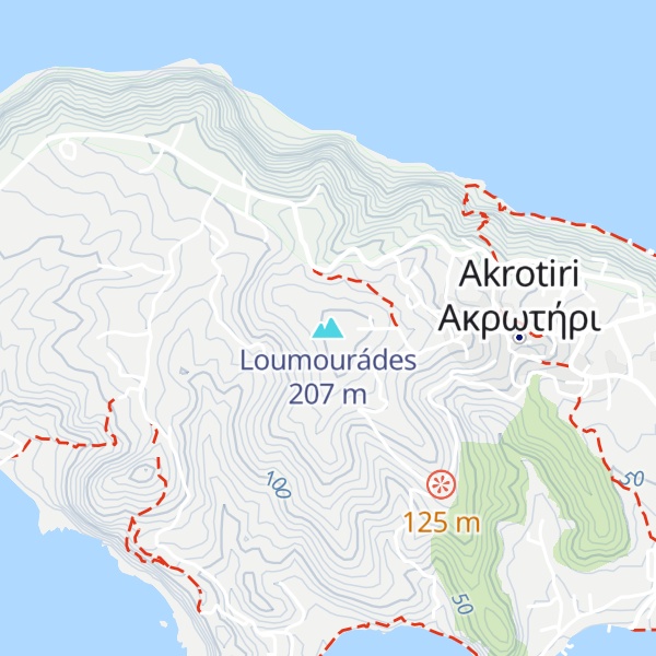 Map of Loumourádes
