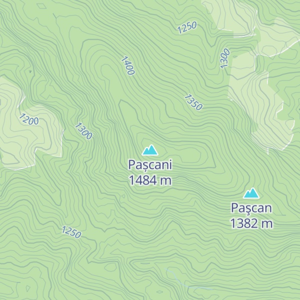 Map of Pașcani