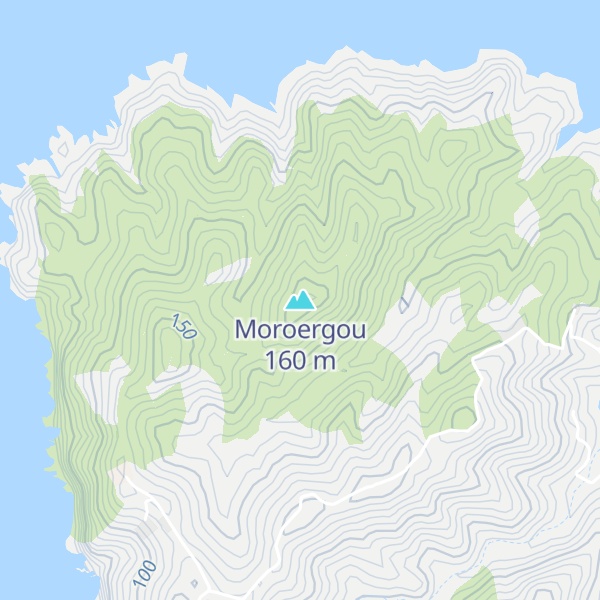 Map of Moroergou
