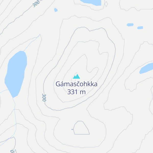Map of Gámasčohkka