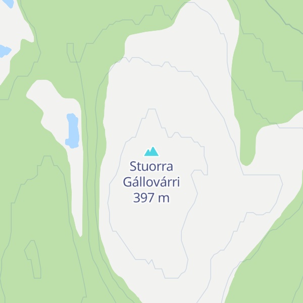 Map of Stuorra Gállovárri