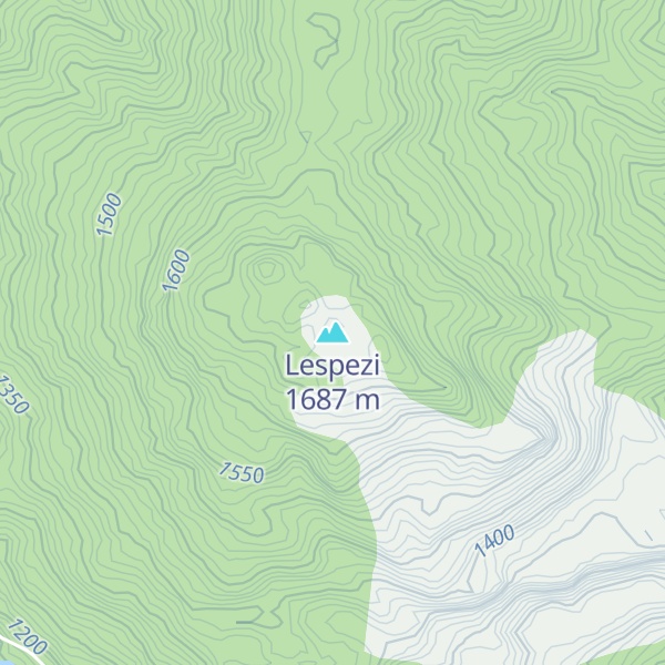 Map of Lespezi