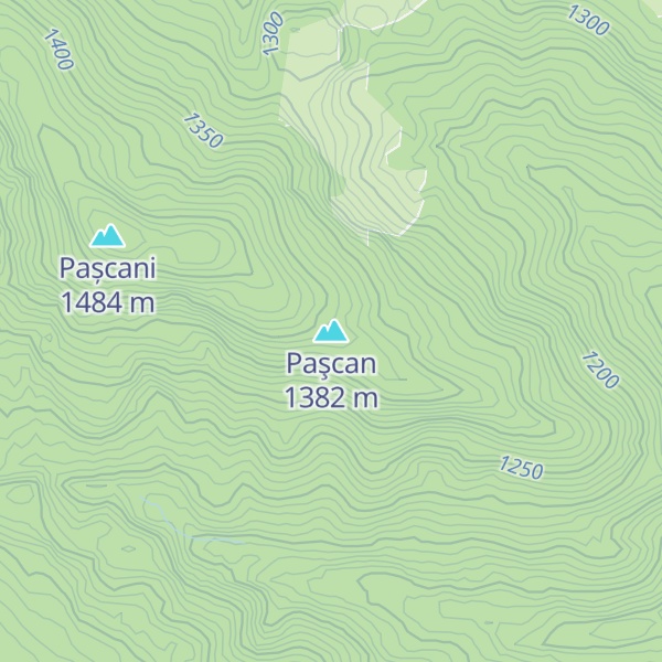 Map of Paşcan