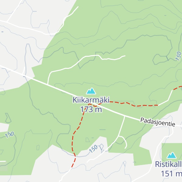 Map of Kiikarmäki