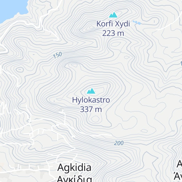 Map of Hylokastro