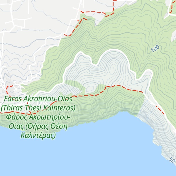 Map of Mávro Vounó