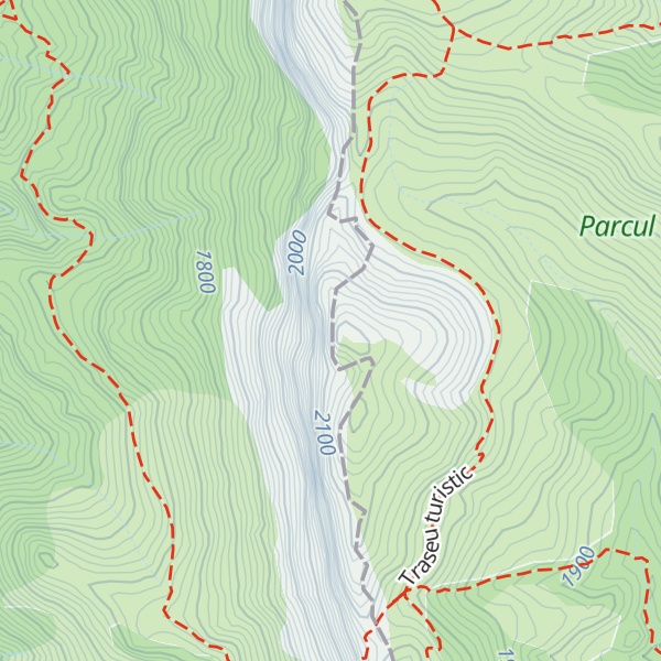 Map of Colții Țapului
