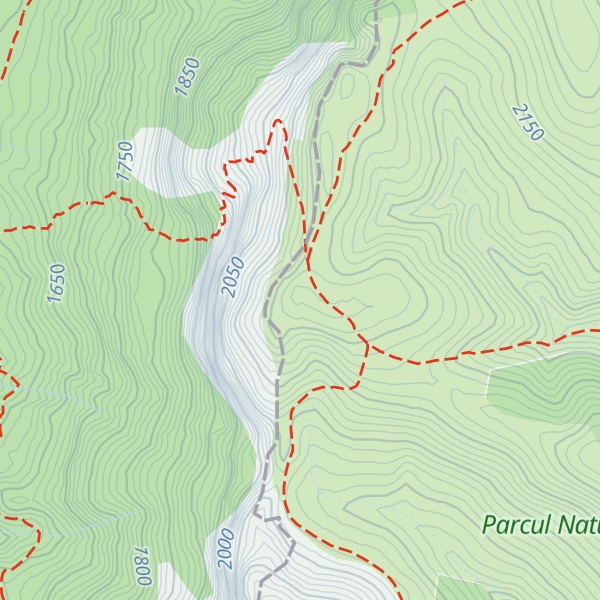 Map of Bătrâna