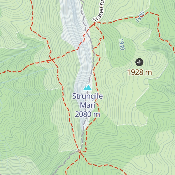 Map of Strungile Mari