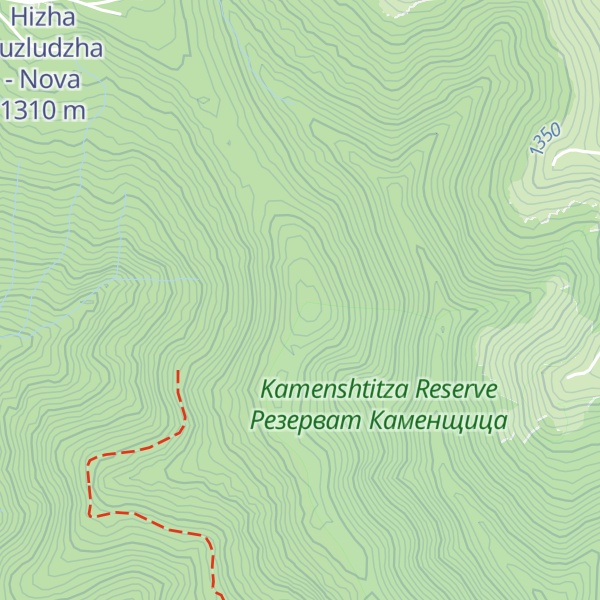 Map of Visokata Mogila