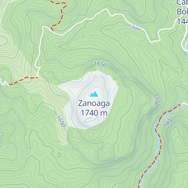 Map of Zanoaga