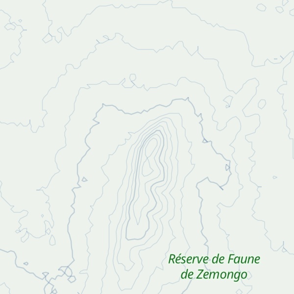 Map of Mont Kwoungo
