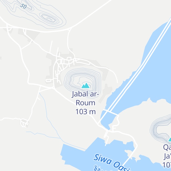 Map of Jabal ar-Roum