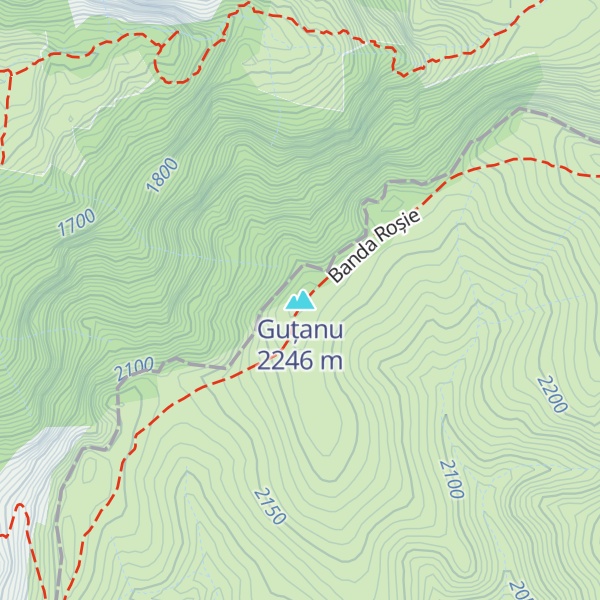 Map of Guțanu