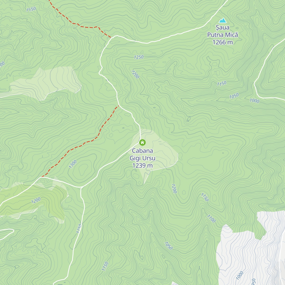Cabana Gigi Ursu map
