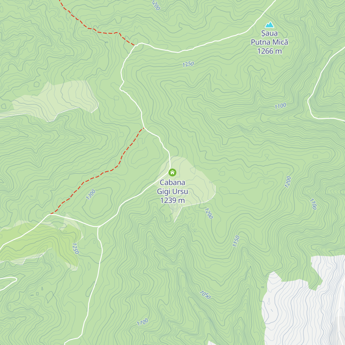 Cabana Gigi Ursu map
