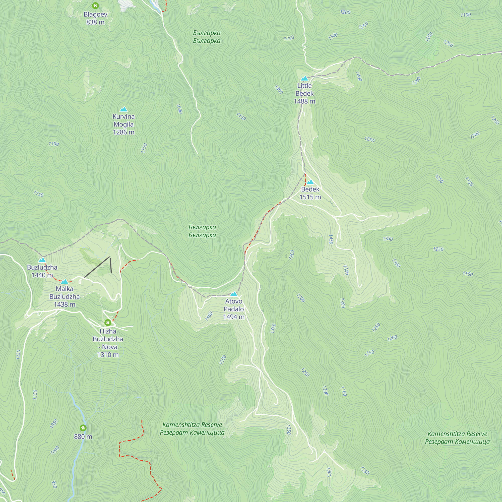 H.bedek map