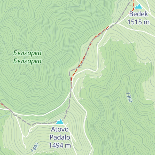 Map of H.bedek